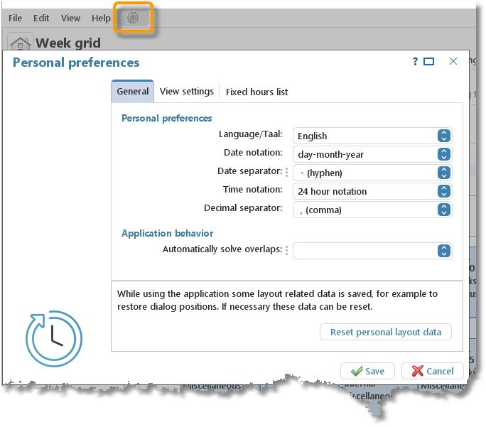 PersoonlijkeVoorkeuren
